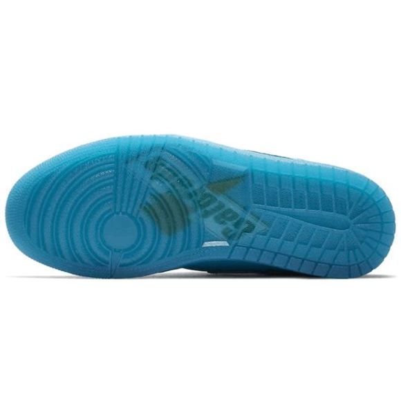 NEW Mens 10.5 NIKE Air Jordan 1 Retro High OG Shoes Sneakers Gatorade AJ5997-455 - Picture 6 of 6